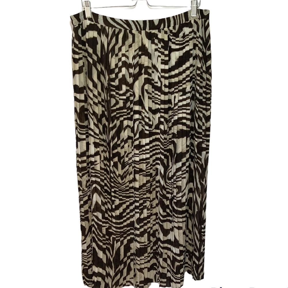 Michael Kors Long Maxi Pleated Skirt